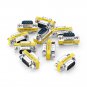 10Pcs DB9 Mini Gender Changer Adapter Male to Male Plug Adapter Connecters