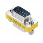 10Pcs DB9 Mini Gender Changer Adapter Male to Male Plug Adapter Connecters