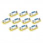 10Pcs DB9 Mini Gender Changer Adapter Female to Male Plug Adapter Connecters