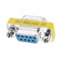 10Pcs DB9 Mini Gender Changer Adapter Female to Male Plug Adapter Connecters