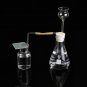 Laboratory CO2 Carbon Dioxide Gas Preparation Kit Lab Glass Conical Flask Funnel Collection Bottle