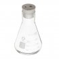 Laboratory CO2 Carbon Dioxide Gas Preparation Kit Lab Glass Conical Flask Funnel Collection Bottle
