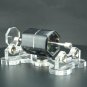 Hexagon Solar Magnetic Levitation Mendocino Motor Horizontal Levitating Stand Educational Model Gift