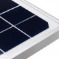20W DC 12V Solar Panel USB Solar Battery Charger with 3m Crocodile Clip Wire