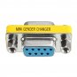 9 Pin DB9 Female to Female Mini Gender Changer Adapter Connector Gender Connectors
