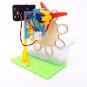 DIY Automatic Bubble Blowing Blower Machine Manual Assembly Model Education Kid