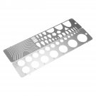 PE Photo Etched Tool Scribing Panel Rivet Model Template Engrave Forming Block