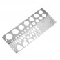 PE Photo Etched Tool Scribing Panel Rivet Model Template Engrave Forming Block