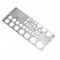 PE Photo Etched Tool Scribing Panel Rivet Model Template Engrave Forming Block