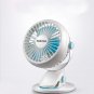 Portable USB Personal Fan USB Desk Clip Fan Portable Travel Clip Fan Rechargeable USB Mini Clamp Fan