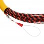 30M 6mm Snake Cable Push Puller Fish Tape Reel Conduit Ducting Rodder Pulling Puller