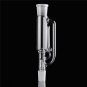 Lab Glass Soxhlet Extractor Condenser Set w/ 60ML Flat Bottom Flask 225MM Tube