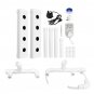 Mini 2 Layer 8 Sites Hydroponic System Kit Ebb & Flow Deep Water Culture DWC Grow Planting Vegetable
