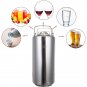 18.5L 304 Stainless Steel Home Brew Keg Bottles Growler Fresh Be Making Barrels
