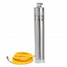 24V DC 216W 5000L/H Solar Powered Water Pump Submersible Bore Hole Deep Well 10M Head