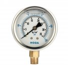 Oil Pressure Gauge Liquid Filled 0 -500 PSI 0-35KG Air Water Guage Gage AIP