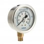 Oil Pressure Gauge Liquid Filled 0 -500 PSI 0-35KG Air Water Guage Gage AIP