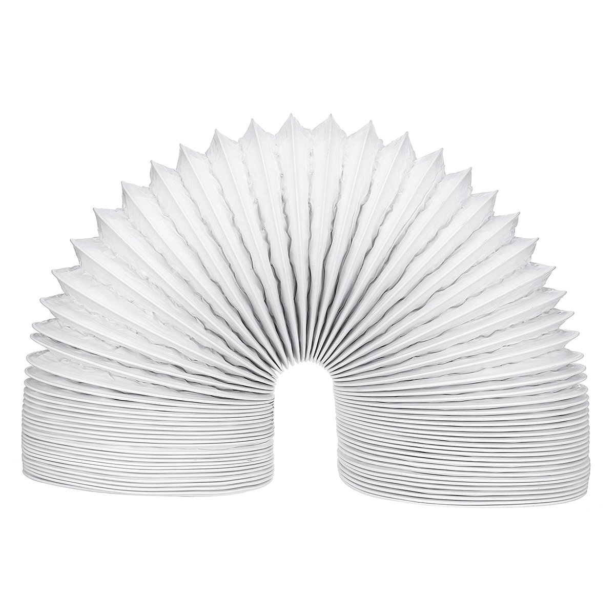 180cm PVC Aluminum Foil Universal Portable Air Conditioner Exhaust Hose 12.5cm Dia