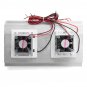 Dual-Core Thermoelectric Cooler DIY Peltier Refrigeration Cooling System Kit with Power Supply