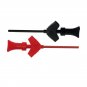 Cleqee P5003 10Pcs Mini Grabber SMD IC Test Hook Clip Jumper Probe Logic Analyzer Testing Accessorie