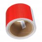 3M Red White Reflective Tape Night Safety Warning Conspicuity Tape Film Sticker