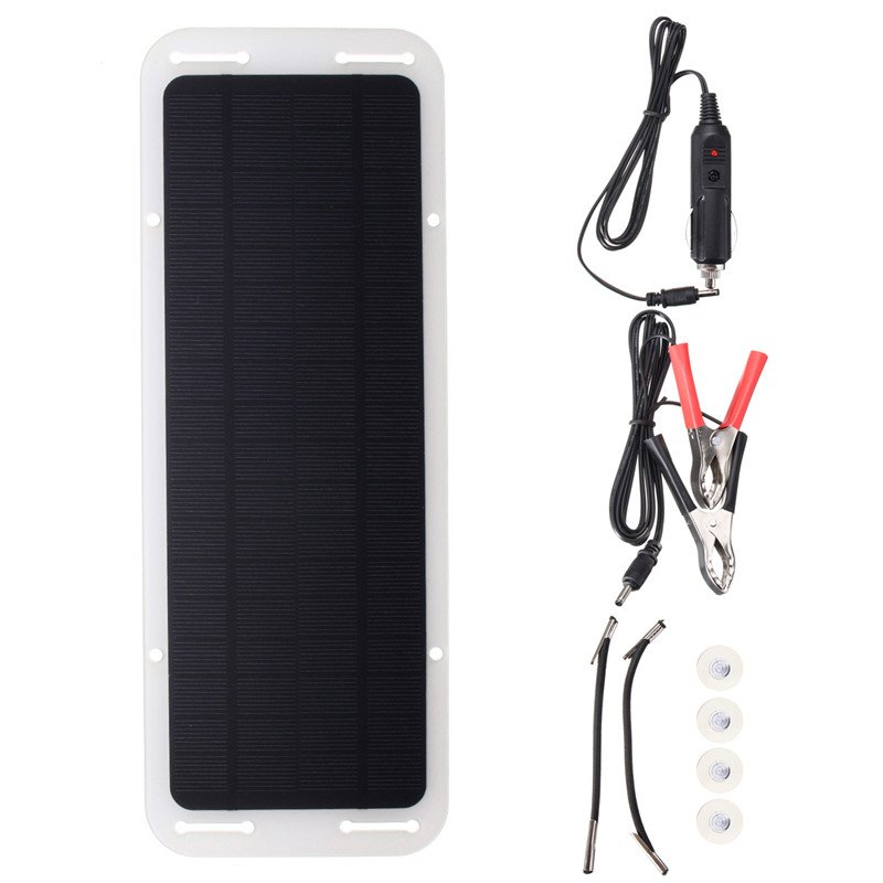 18V 5W Portable Solar Panel Power Battery Charger Backup Solar Panel Charger