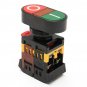 2Pcs 220V Red Green Power ON/OFF Start Stop Push Button Switch Light Indicator Switches