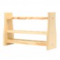 6 Holes Test Tube Rack Testing Tubes Clip Holder Stand Dropper Wood Lab Supplies