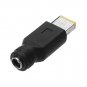 DC Power Supply Jack Connector Plug Socket Convert to Square Port Charging Interface 5.5x2.1