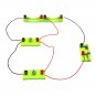 Electric Circuit Kit Bulb Switch Conductive Line Kid School Educational Science Toy DIY Montessori
