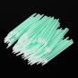100pcs Pointed Tipped Foam Cleaning Sponge Swabs Stick for Inkjet Printer Camera Optical Cleanroom