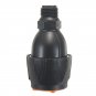 Plastic 360 Degree Rotary Watering Spraying Misting Nozzle Garden Lawn Farmland Irrigation Supplies