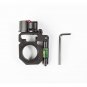Left-hand 25.4/30mm Ring Angle Degree Indicator (ADI/ACI) Scope Mount Level Laser Sight Rail