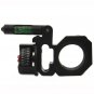 Left-hand 25.4/30mm Ring Angle Degree Indicator (ADI/ACI) Scope Mount Level Laser Sight Rail