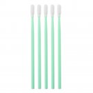 100Pcs Polyester Swab Sticks Microfiber Cleaning Head Swab For Solvent Printer Optical Equipment