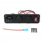 3 in 1 DC 12V 24V Power Outlet Socket Panel Dual USB Phone Charger Switch with Volt LED Display