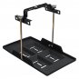 23x34.5CM Universal Battery Tray Adjustable Hold Down Clamp kit Cycle Sturdy Metal Construction