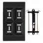 23x34.5CM Universal Battery Tray Adjustable Hold Down Clamp kit Cycle Sturdy Metal Construction