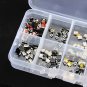 250Pcs 10 Types Microswitch Tactile Push Button Switch Touch Switch Remote Keys