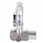 220V G5/8 Aquarium Dual Bubble CO2 System Pressure Gauge Gas Regulator Plant