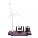 Wind Windmill Turbine Dual Use USB/ AAA Battery Generator Education DIY Model Desktop Organizer