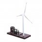 Wind Windmill Turbine Dual Use USB/ AAA Battery Generator Education DIY Model Desktop Organizer