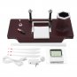 Wind Windmill Turbine Dual Use USB/ AAA Battery Generator Education DIY Model Desktop Organizer