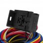 Electric Cooling Fan Wire Harness Kit Relay & Circuit Breaker Wiring Harness SBC SBF 302 350 454