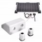 100x90x50mm ABS Roof Solar Panel Cable Entry Gland Double Cable Gland Box For Caravan Boat