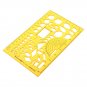 Heating Ventilation Air Conditioning Drafting Design Drawing Template KT Soft Plastifc Ruler Stencil