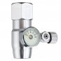 W21.8 CO2 Pressure Gauge Aquarium Fish Tank Gas Regulator Single Pressure Gauge