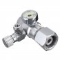 W21.8 CO2 Pressure Gauge Aquarium Fish Tank Gas Regulator Single Pressure Gauge