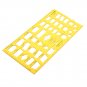 Flow Chart Flowsheet Process Diagram Symbols Drawing Template KT Soft Plastic Ruler Design Board
