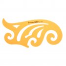 25cm French Curve Drawing Template KT Soft Plastic Design Drafting Stencil Ruler